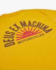 Deus Ex MachinaSunflare Tee Spectra YellowT-ShirtBritish Parts Luzern