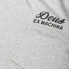 Deus Ex MachinaVenice Address Pocket T-Shirt grau melliertT-ShirtBritish Parts Luzern