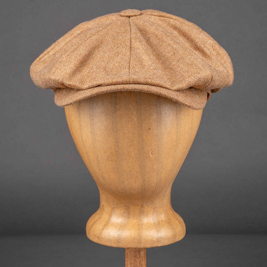 Diefenthal & Sohn1920 Newsboy Cap Shelter CamelMützeBritish Parts Luzern