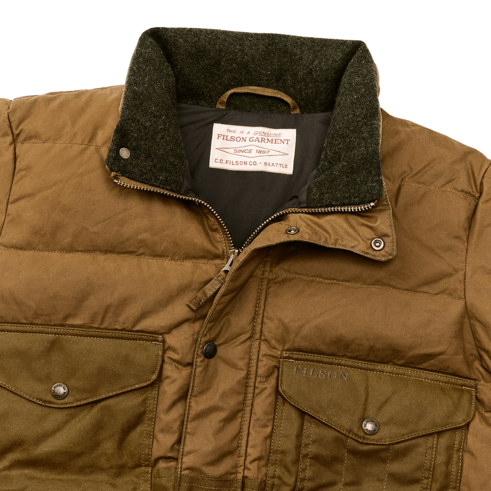 FilsonDown Cruiser Jacket - Dark Tan Jackets British Parts Lucerne