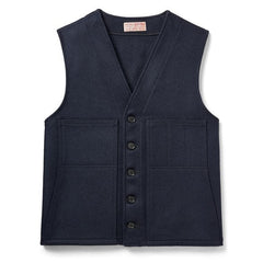 FilsonMackinaw Wool Vest NavyWestenBritish Parts Luzern