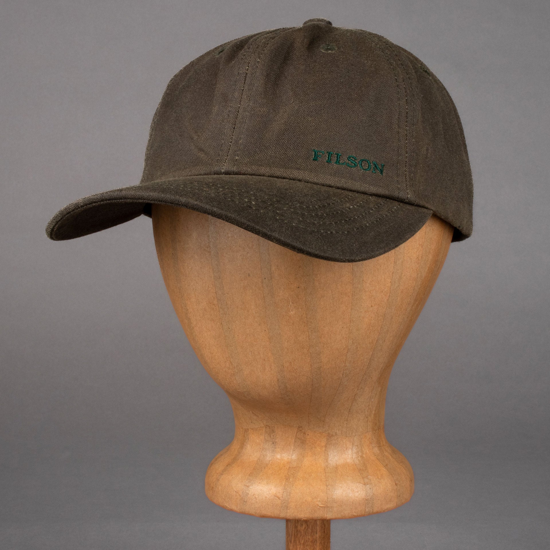 FilsonOil Tin Low Profile Logger Cap - Otter GreenMützeBritish Parts Luzern