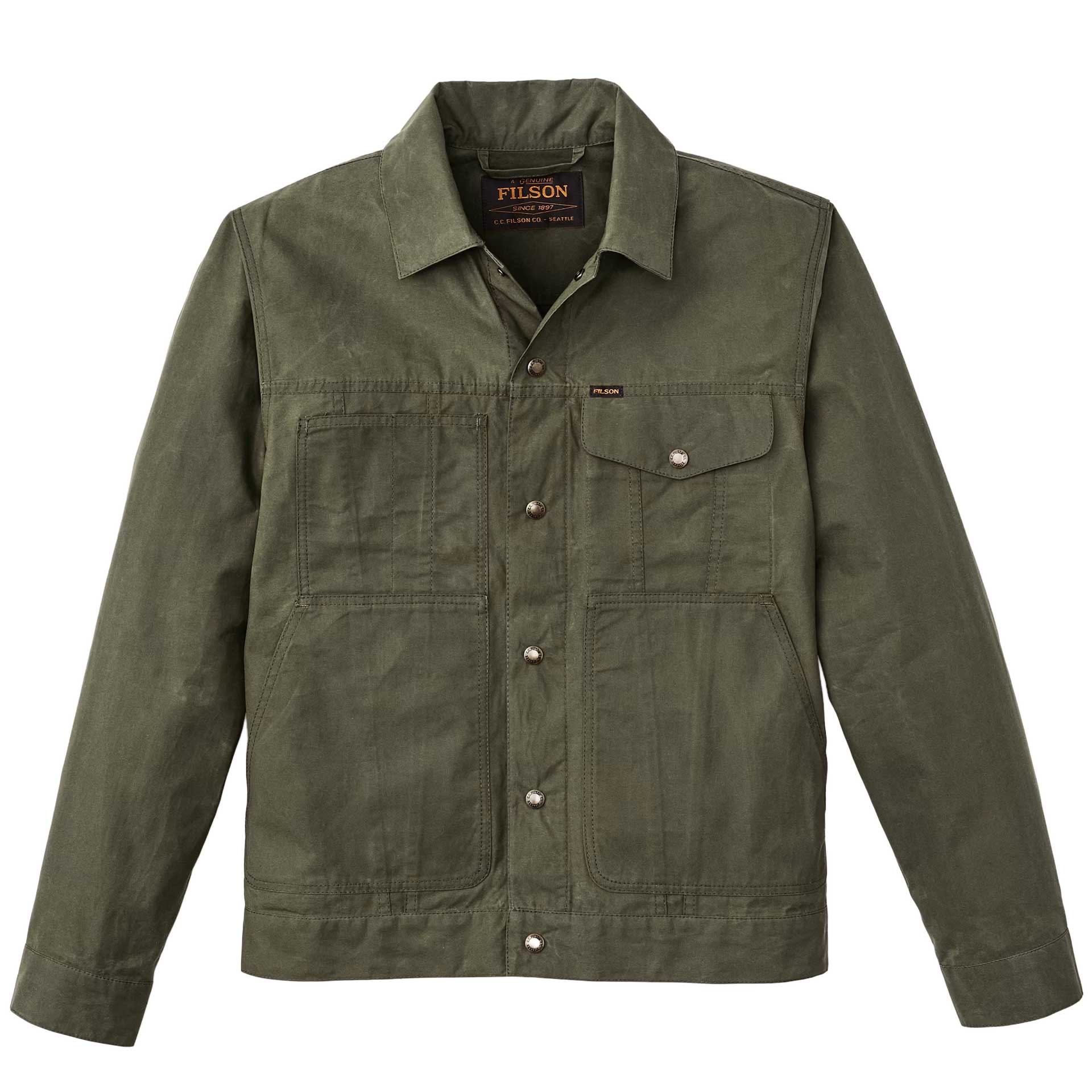 FilsonRanger Short Cruiser Jacket - OliveJackenBritish Parts Luzern