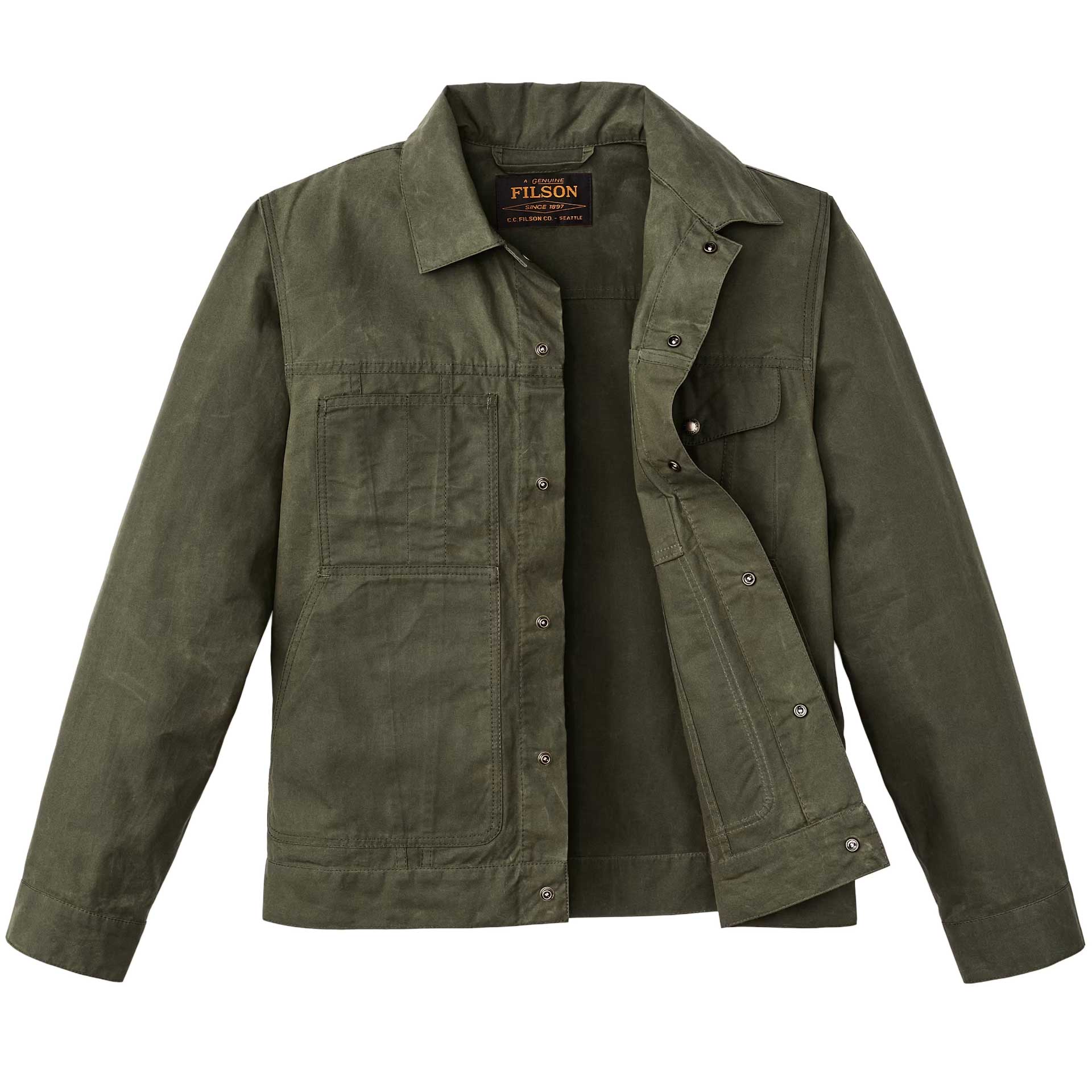 FilsonRanger Short Cruiser Jacket - OliveJackenBritish Parts Luzern