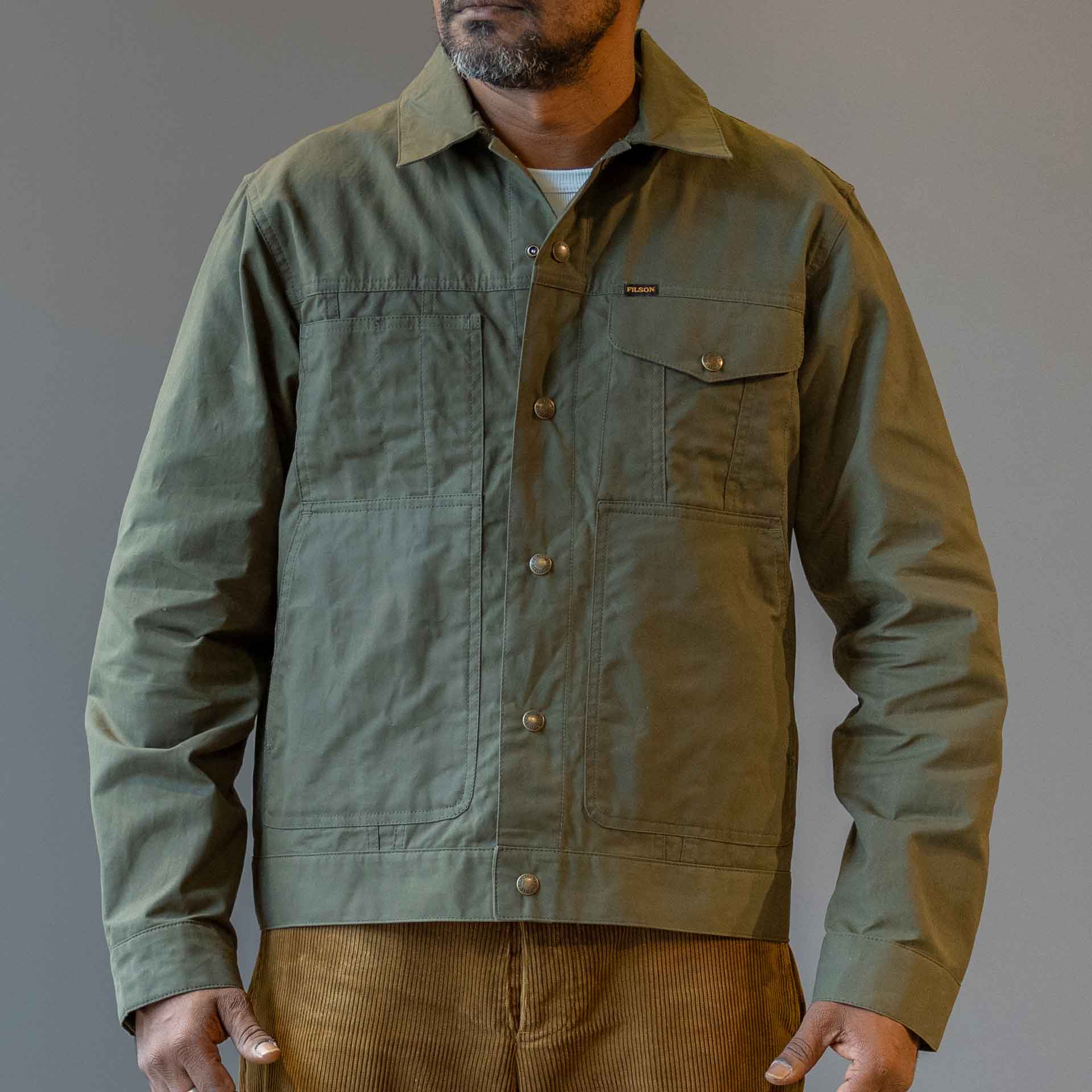 FilsonRanger Short Cruiser Jacket - OliveJackenBritish Parts Luzern