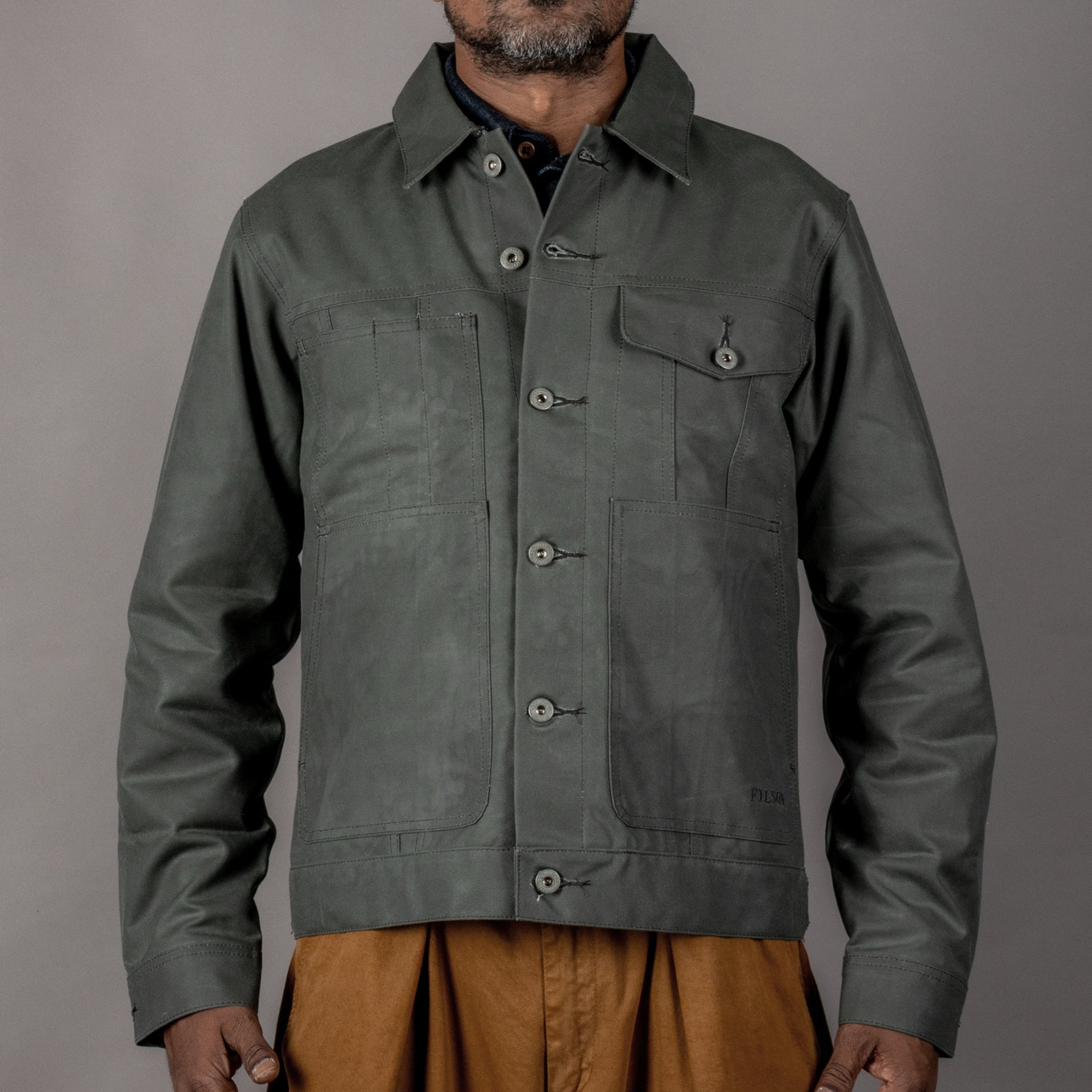 FilsonShort Lined Cruiser Jacket - Castor GreyJackenBritish Parts Luzern