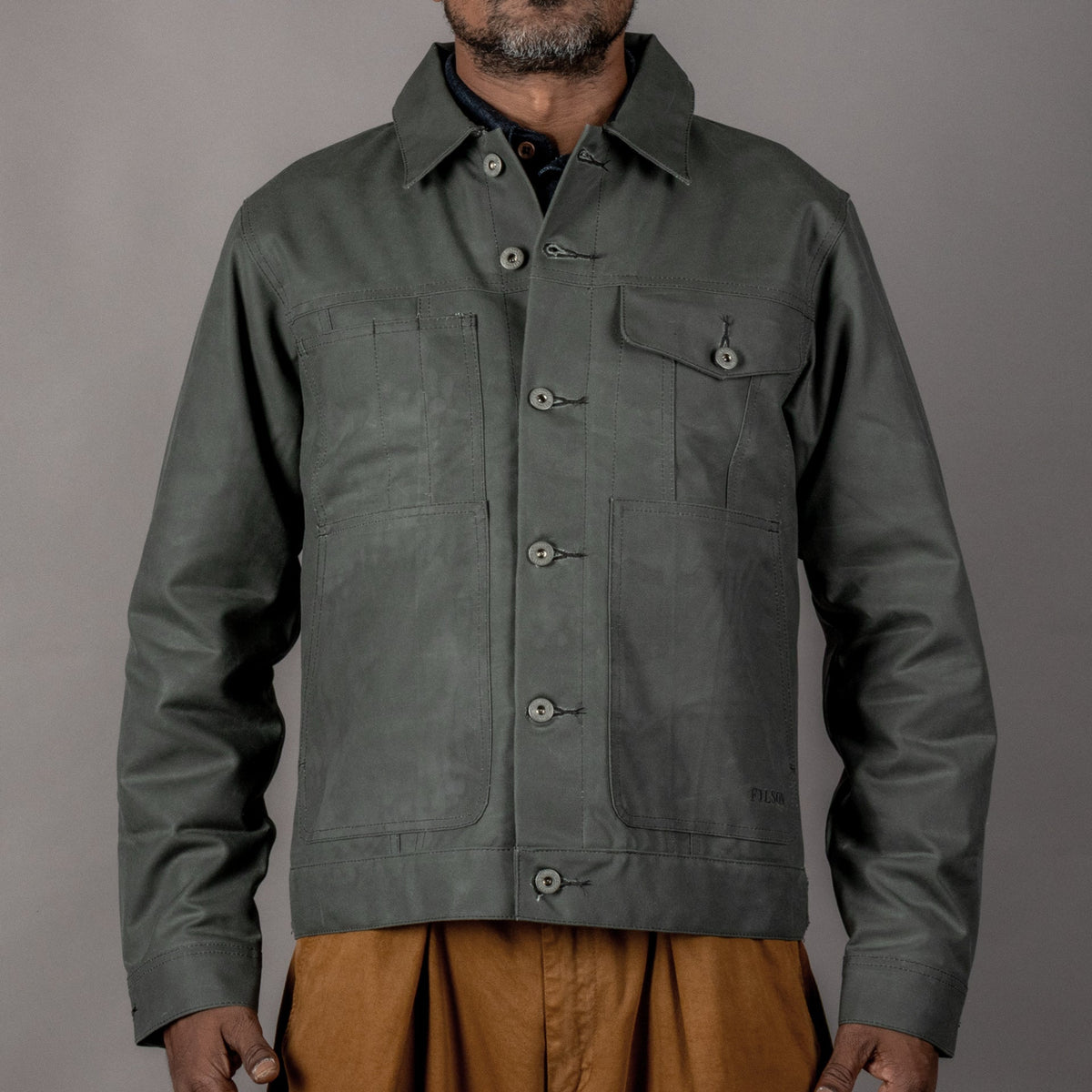 FilsonShort Lined Cruiser Jacket - Castor GreyJackenBritish Parts Luzern