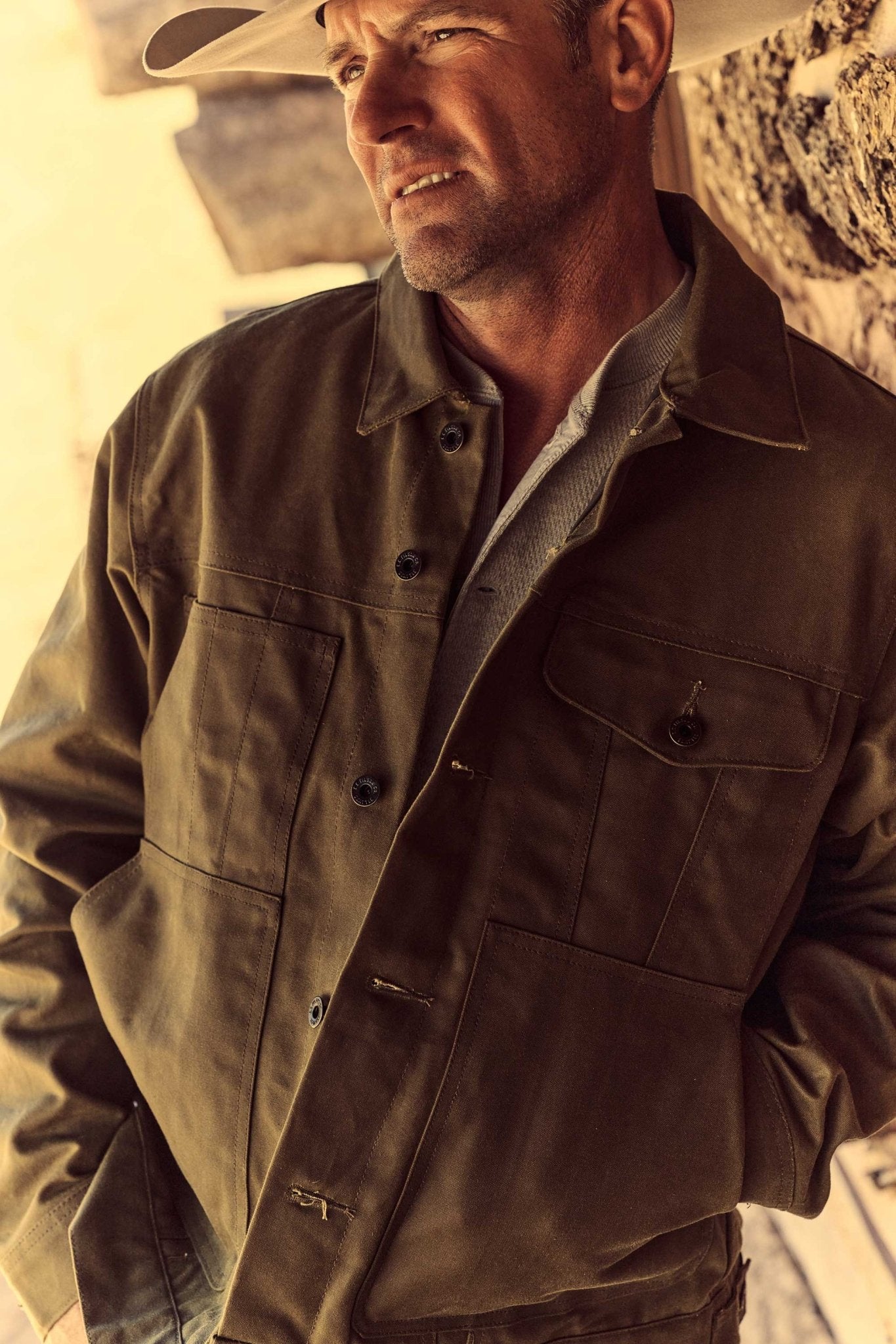 FilsonShort Lined Cruiser Jacket - Dark TanJackenBritish Parts Luzern