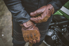 Fuel MotorcyclesRodeo Motorradhandschuhe braunHandschuheBritish Parts Luzern