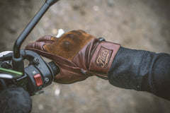 Fuel MotorcyclesRodeo Motorradhandschuhe braunHandschuheBritish Parts Luzern