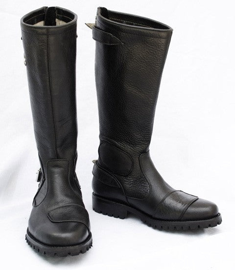 Gasolina BootsClassic Boots Motorradstiefel "Midnight Edition"MotorradstiefelBritish Parts Luzern