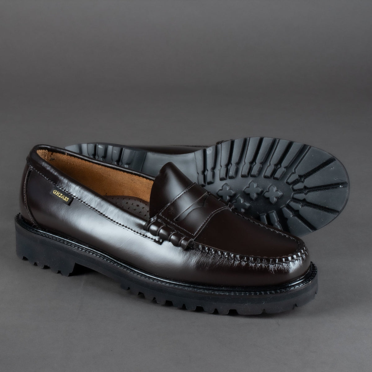 G.H. BassWeejun 90 Larson Penny II Schuhe - ChocolateSchuheBritish Parts Luzern