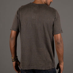 G.R.P.Neo Henley Kurzarm CharcoalT-ShirtBritish Parts Luzern