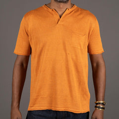 G.R.P.Neo Henley Kurzarm OrangeT-ShirtBritish Parts Luzern