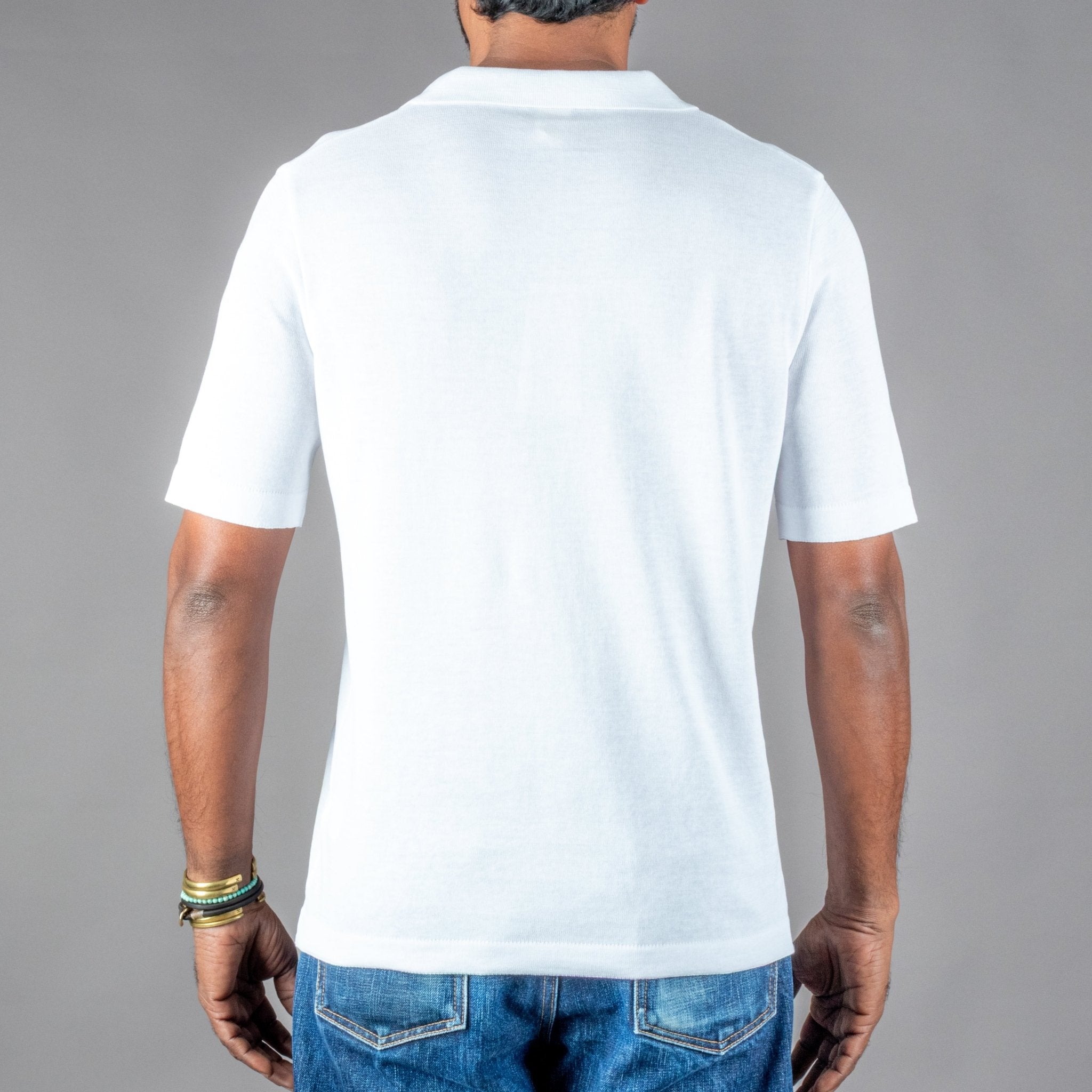 G.R.P.Neo Polo Kurzarm WeissT-ShirtBritish Parts Luzern