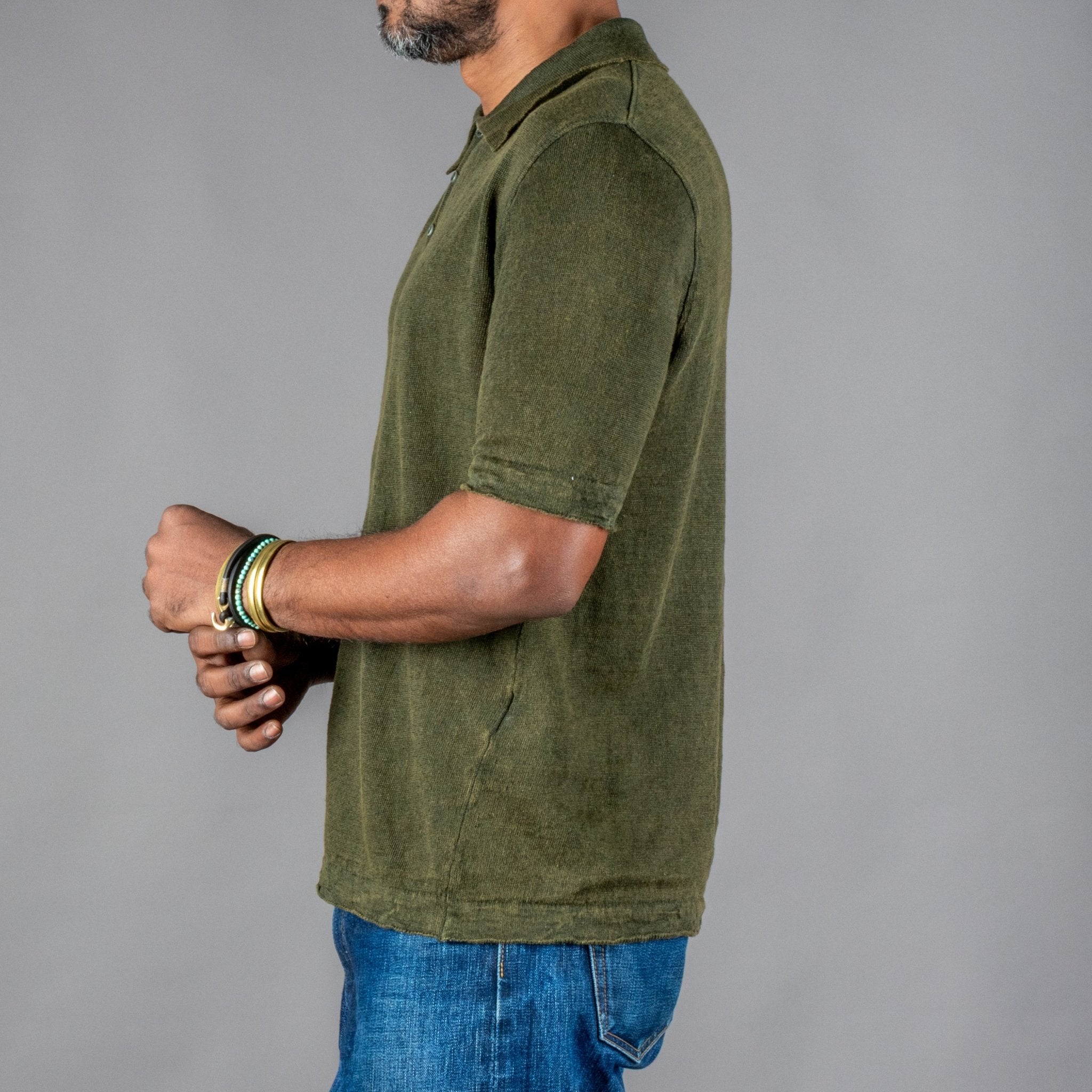 G.R.P.Sailor Polo Kurzarm DunkelgrünT-ShirtBritish Parts Luzern