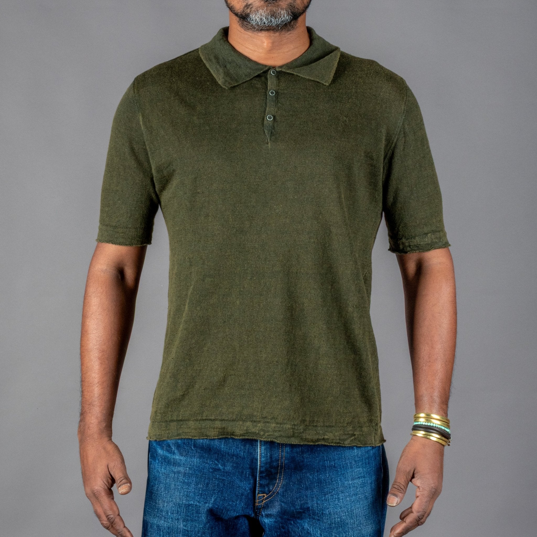 G.R.P.Sailor Polo Kurzarm DunkelgrünT-ShirtBritish Parts Luzern