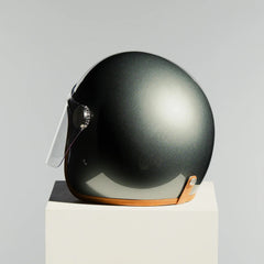 HedonEpicurist 2.0 Motorradhelm Glass AshHelmBritish Parts Luzern