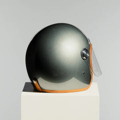 HedonEpicurist 2.0 Motorradhelm Glass AshHelmBritish Parts Luzern