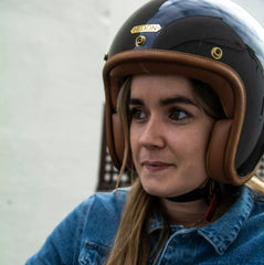 HedonHedonist Motorradhelm Macadamia 22.06HelmBritish Parts Luzern