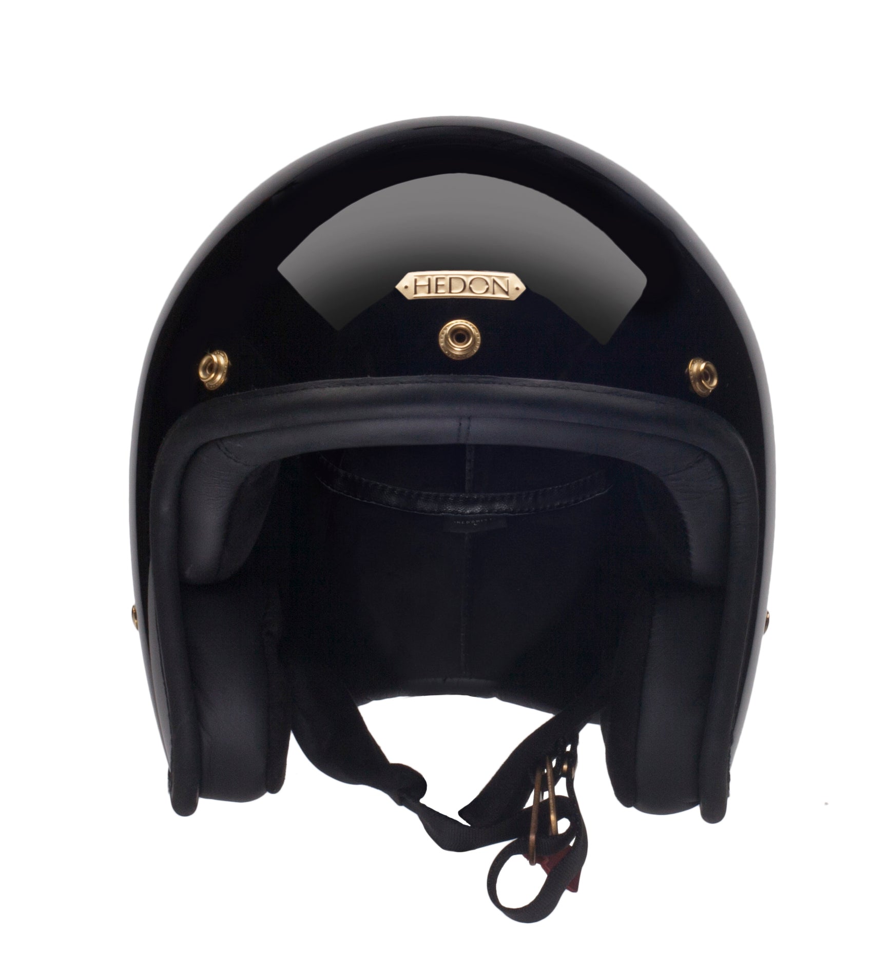 HedonHedonist Motorradhelm Signature BlackHelmBritish Parts Luzern