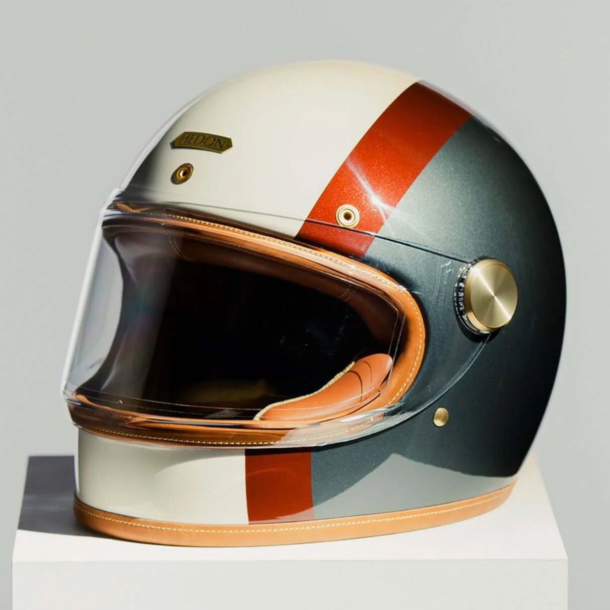 Casque de moto HedonHeroine Racer 2.0 Eastwood 22.06HelmBritish Parts Lucerne