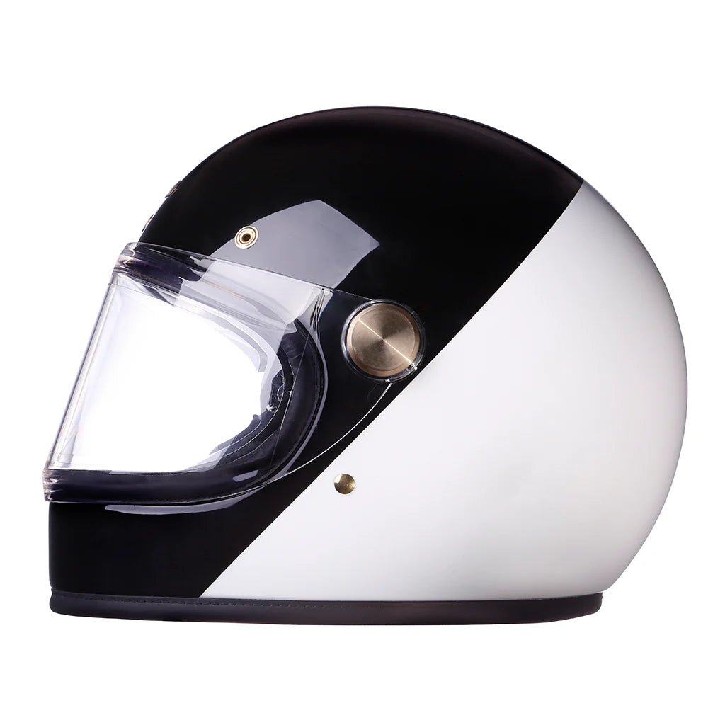 HedonHeroine Racer 2.0 Motorradhelm Two - FaceHelmBritish Parts Luzern