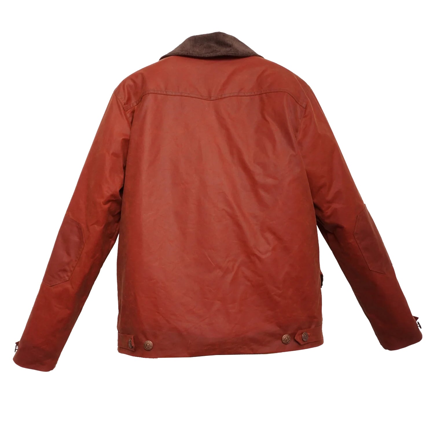 Hidden AcesPollux Padded Wachsjacke in Brick RedJackenBritish Parts Luzern