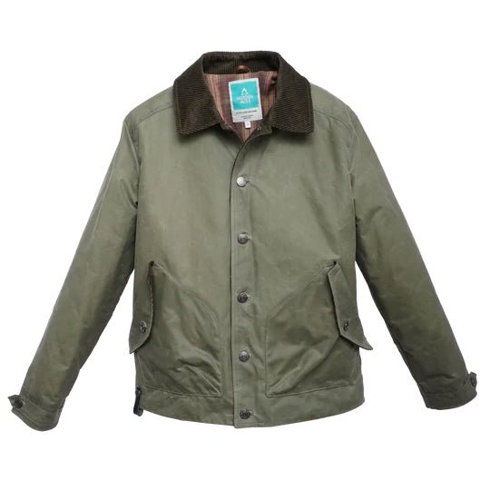 Hidden AcesPollux Padded Wachsjacke in Light MossJackenBritish Parts Luzern