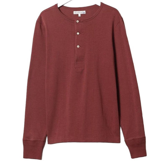 206 Button-down shirt long sleeve Barn Red