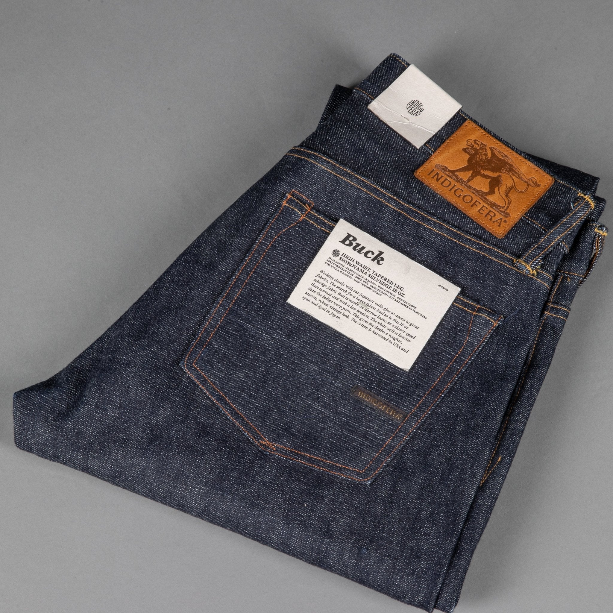 IndigoferaBuck Jeans Shiroyama Denim 18ozHosenBritish Parts Luzern