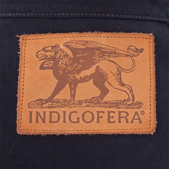 IndigoferaCopeland Overshirt aus Selvedge Denim in Gunpowder BlackOvershirtBritish Parts Luzern