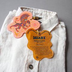 Indigofera Delray Shirt, Linen, Broken White; British Parts Luzern Shirt