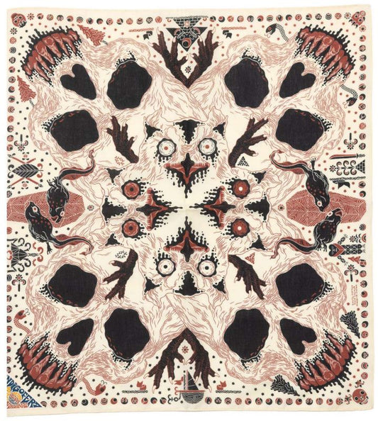 IndigoferaLOA Bandana EcruHalstuchBritish Parts Luzern