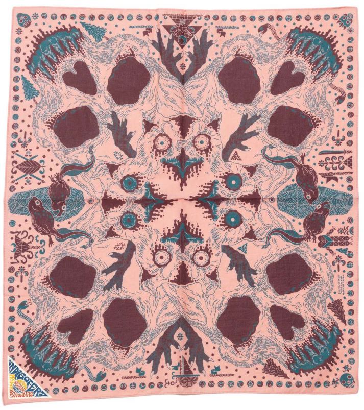 IndigoferaLOA Bandana PinkHalstuchBritish Parts Luzern