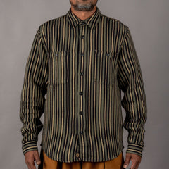 IndigoferaMcAllen Hemd Black Beige GreyHemdBritish Parts Luzern