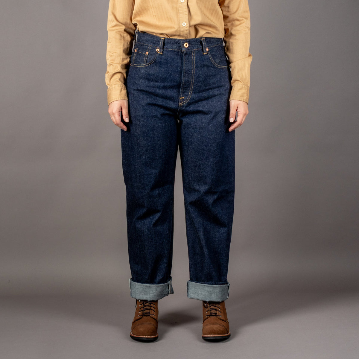 IndigoferaRoslyn Frauenjeans Vintage 70s DenimHosenBritish Parts Luzern