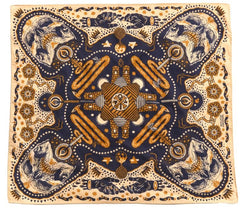 IndigoferaTarot XIII Bandana Offwhite / BlueHalstuchBritish Parts Luzern