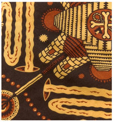 IndigoferaTarot XIII Bandana Red / BrownHalstuchBritish Parts Luzern