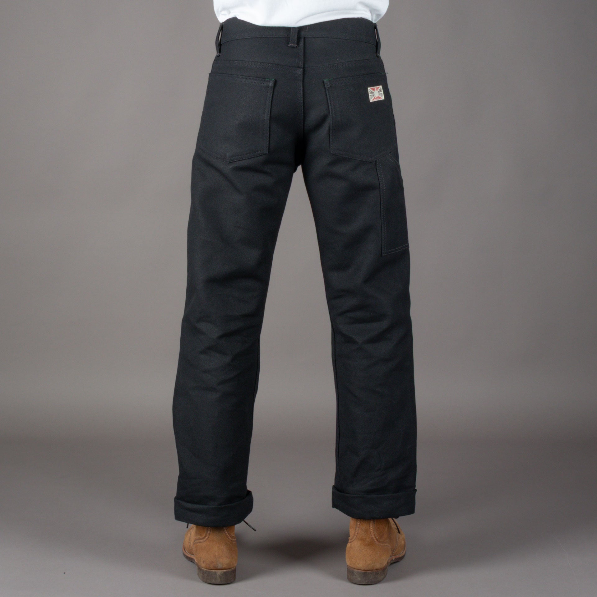 IndigoferaWendell Hose 13oz Canvas schwarzHosenBritish Parts Luzern