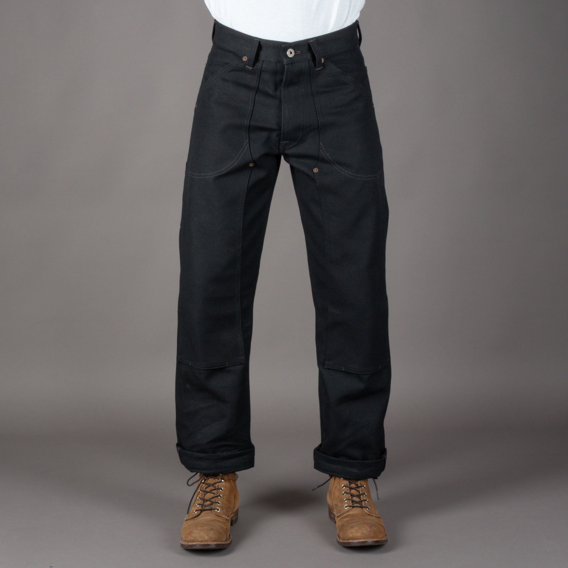 IndigoferaWendell Hose 13oz Canvas schwarzHosenBritish Parts Luzern