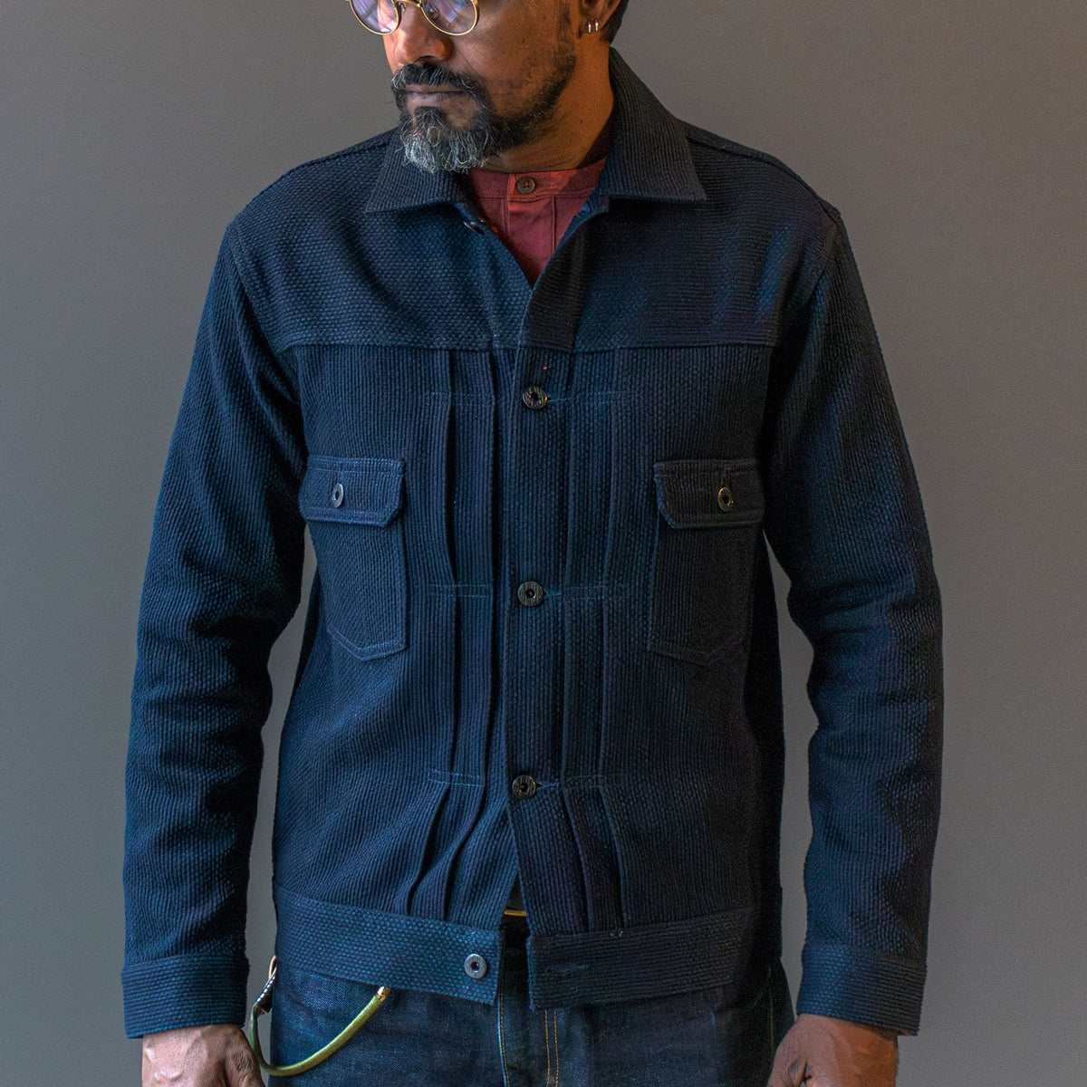 Japan Blue JeansSashiko Type2 JacketHemdBritish Parts Luzern
