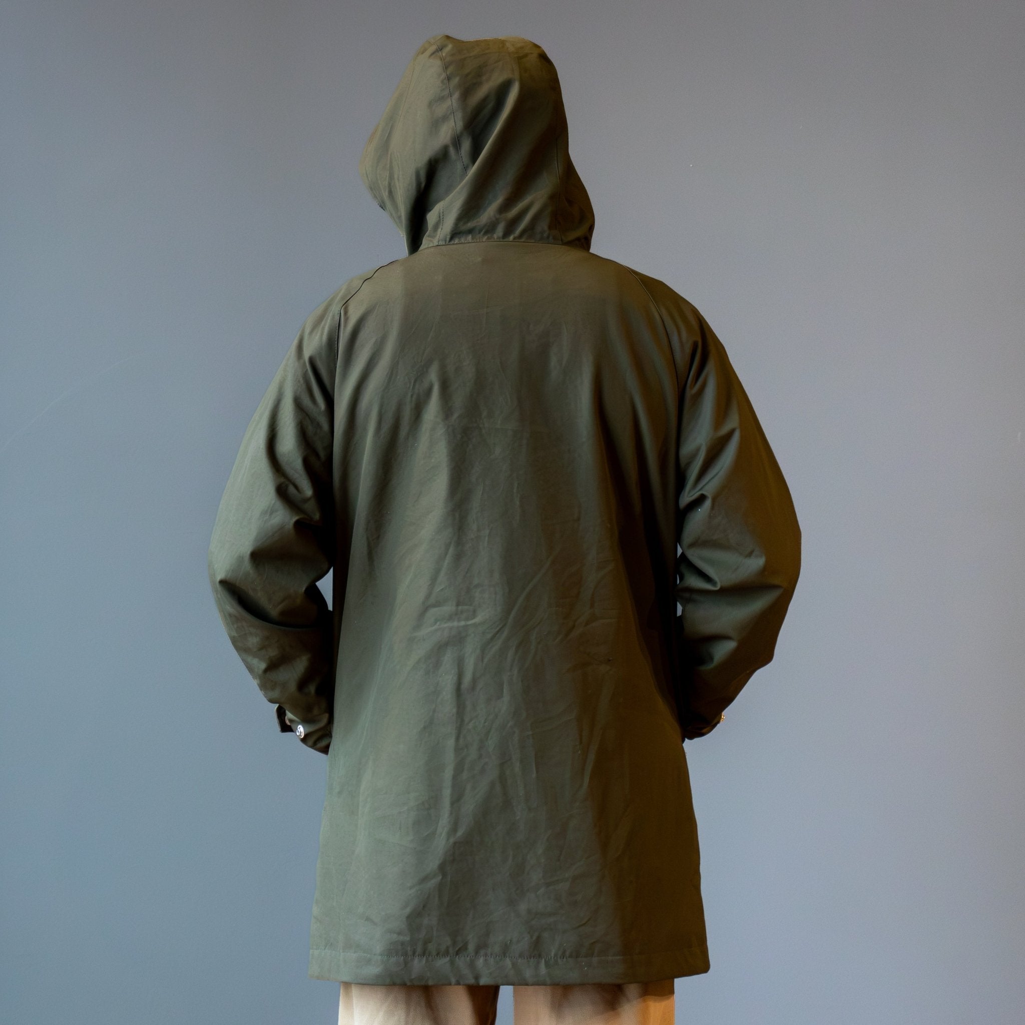Manifattura CeccarelliLined All Weather Coat 7090 Military GreenJackenBritish Parts Luzern