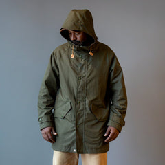 Manifattura CeccarelliLined All Weather Coat 7090 Military GreenJackenBritish Parts Luzern