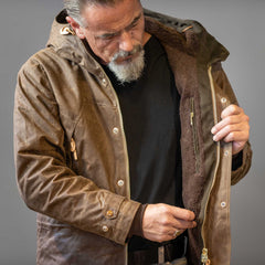 Manifattura CeccarelliMountain Jacket 7003 - WX Dark Tan (Fleece Lining)JackenBritish Parts Luzern