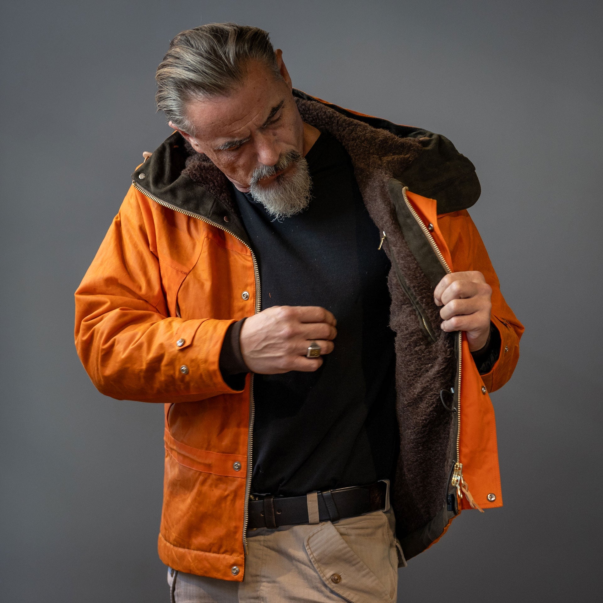 Manifattura CeccarelliMountain Jacket 7003 - WX Orange (Fleece Lining)JackenBritish Parts Luzern