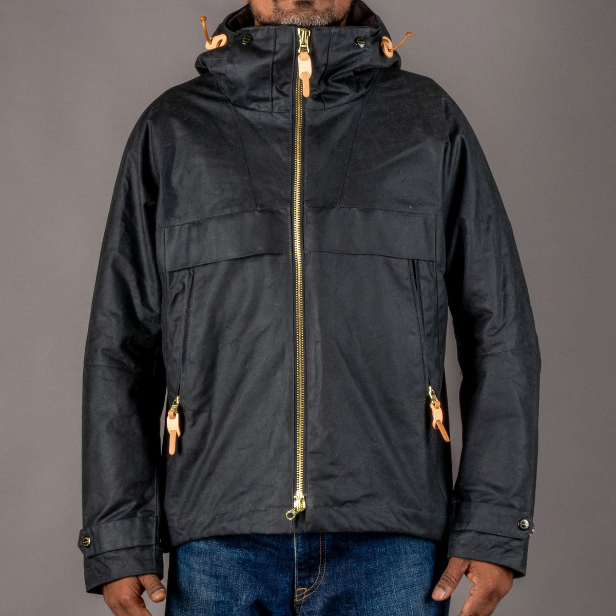 Manifattura CeccarelliTrekking Wachsjacke schwarzJackenBritish Parts Luzern