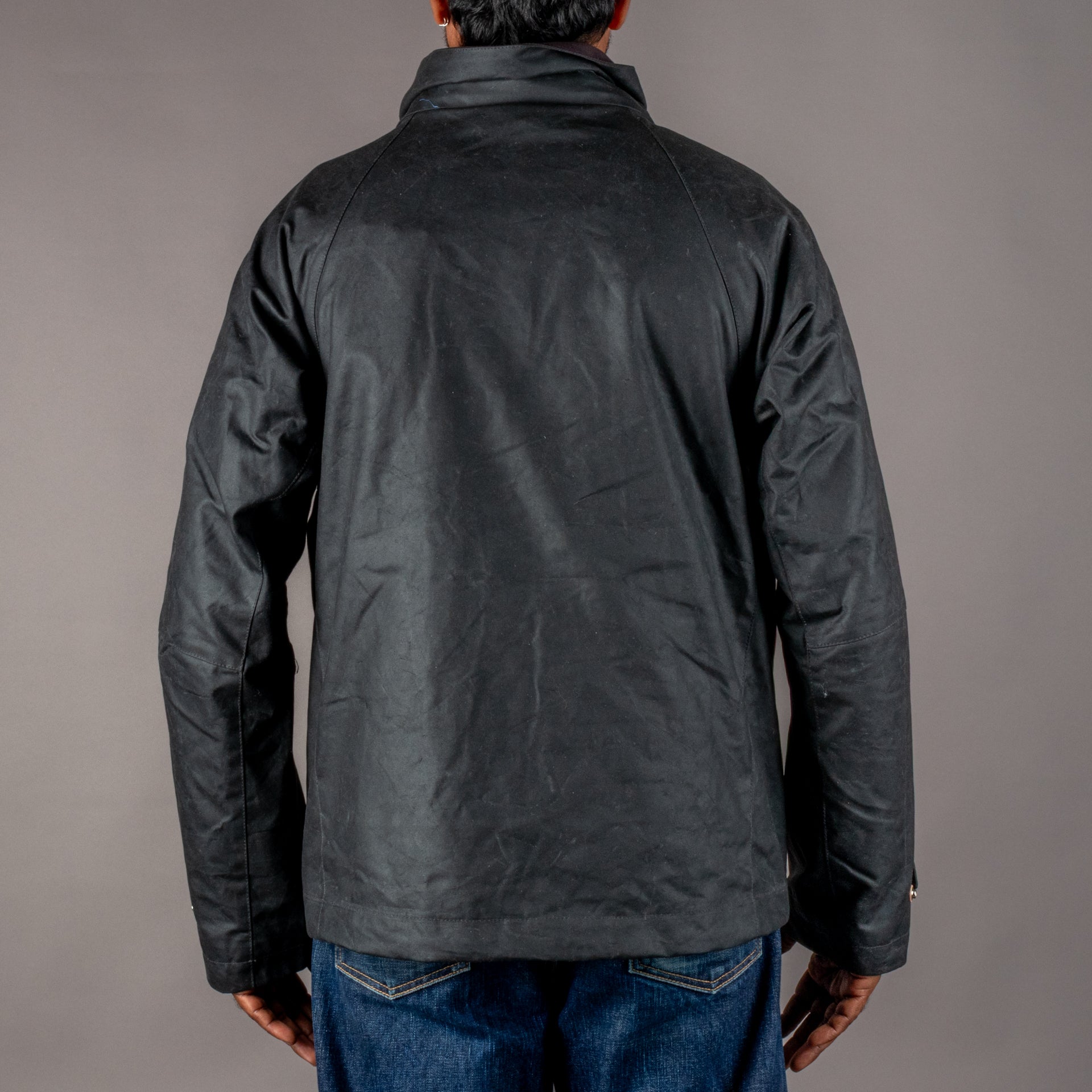 Manifattura CeccarelliTrekking Wachsjacke schwarzJackenBritish Parts Luzern
