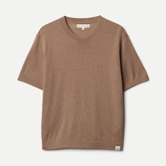 Merz b. Women's b. T-Shirt Merino Shore Sand T-Shirt British Parts Lucerne