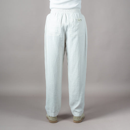 Merz b. SchwanenUnisex Hose mit Kordelzug Light StoneHosenBritish Parts Luzern